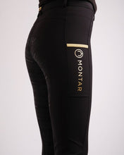 Indlæs billede til gallerivisning Montar Junior gold tights - Sort