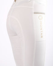 Indlæs billede til gallerivisning Montar Junior gold tights - Hvid