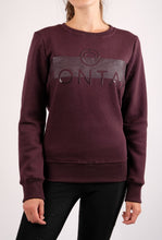 Indlæs billede til gallerivisning Sawyer rubber logo sweatshirt - plum