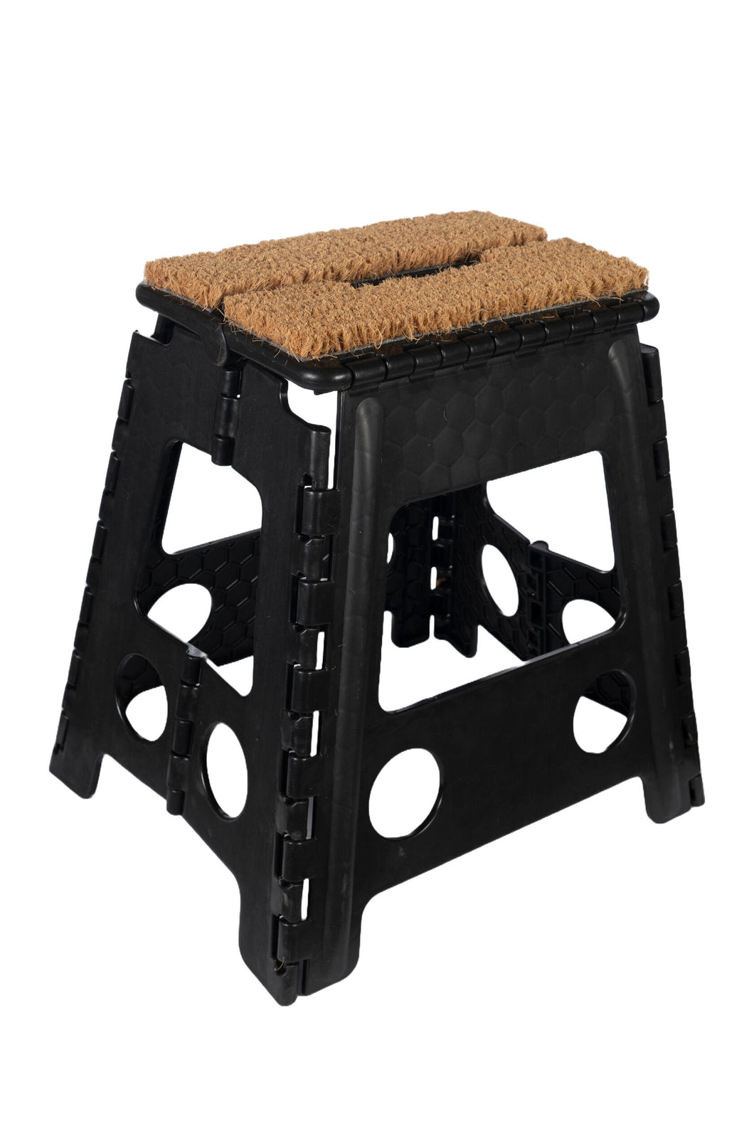 foldbar skammel med måtte