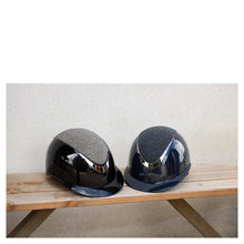 Indlæs billede til gallerivisning BR ridehjelm Theta Glamourous Glossy sort
