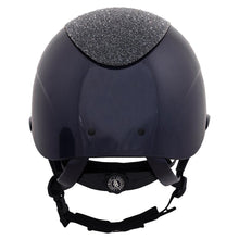 Indlæs billede til gallerivisning BR ridehjelm Theta Glamourous Glossy navy

