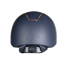 Indlæs billede til gallerivisning Ridehjelm -Lady Shield- Navy/rosegold

